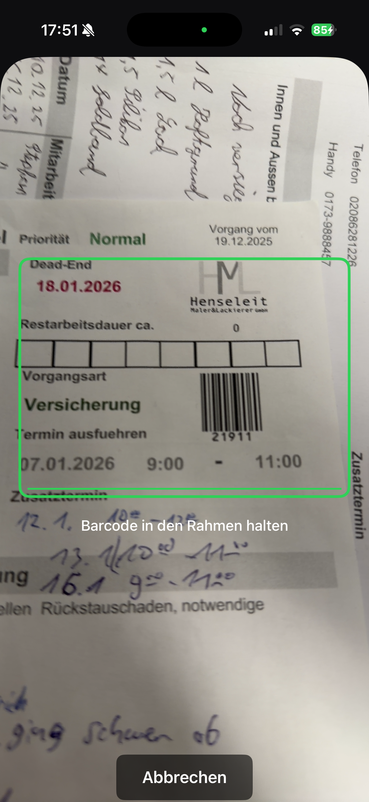 Barcode-Scanner