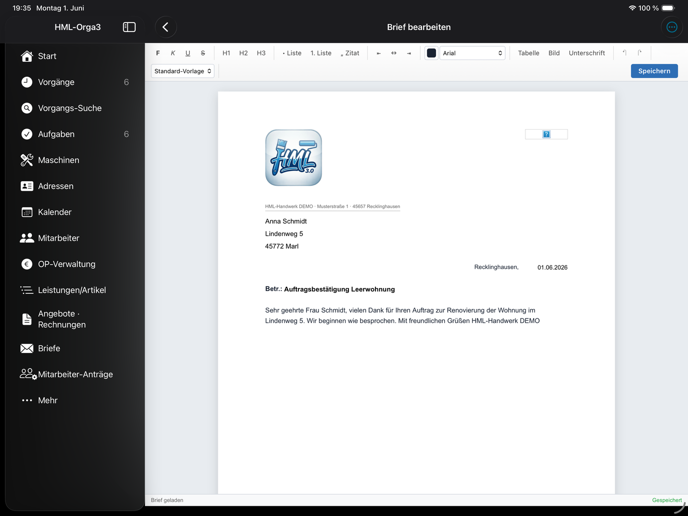 Brief-Editor